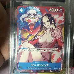 2024 ONE PIECE CCG BOA HANCOCK P-066 SEALED BATTLE PROMOS CGC 10 PT - Image 1