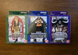 One Piece Super Pre-Release Sealed Decks 1st Edition ST02, ST03, ST04 - Image 2