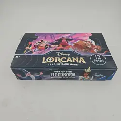 Disney Lorcana TCG "Rise of the Floodbourn" Booster Box -- Factory Sealed - Image 1