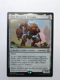 MTG The Peregrine Dynamo (DMC) Commander: Dominaria United Regular Rare 019/048 - Image 1
