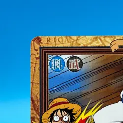 Luffy Zeff ONE PIECE Carddass Hyper Battle Trading Card TCG Bandai Japan C126 - Image 2