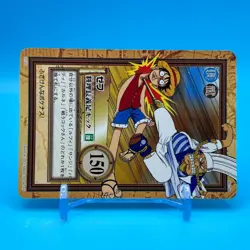 Luffy Zeff ONE PIECE Carddass Hyper Battle Trading Card TCG Bandai Japan C126 - Image 4