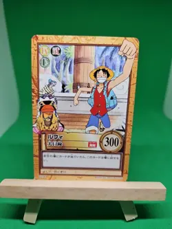 NM Luffy C458 Carddass One Piece Carddass Hyper Battle Bandai Tcg Ccg Japanese - Image 1