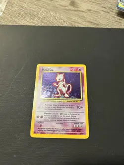 Mewtwo 10/102 Pokemon TCG 1999 Base Set Holo Unlimited Rare NM - Image 1