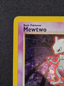 Pokemon TCG Mewtwo Base Set Holo Rare Card 10/102 Perfect Holo, Nm All Day - Image 5