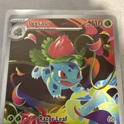 Ivysaur Illustration Rare 134/132 Near Mint Mega Evolution Pokemon TCG English - Image 3