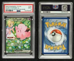 Lillie's Clefairy ex Special Illustration Rare Pokemon Journey Together PSA 9 - Image 3