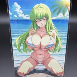 C.C Code Geass Anime Waifu Card Doujin ACG Goddess Holo - Image 1