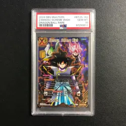 Dragon Ball Super Card Game TCG BT25-142 DBR Zamasu, Scheme Wish PSA 10 - Image 1