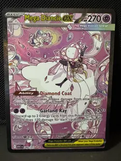 Mega Diancie Ex SIR 282/217 Ascended Heroes Mega Evolution Pokemon Card ASC EN - Image 1