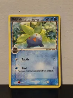 Oddish (Delta Species) 73/110 Holon Phantoms MP Regular Common Pokemon TCG Card - Image 1