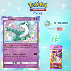 Pokemon TCG Pocket - Shiny Latios Card (English) - Image 1