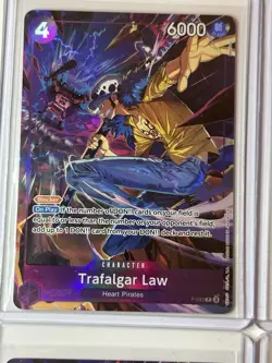 Trafalger Law P-093 Illustration Box Vol. 6 Promo 4 Card Play Set Lot One Piece - Image 2