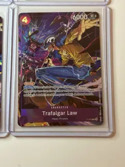 Trafalger Law P-093 Illustration Box Vol. 6 Promo 4 Card Play Set Lot One Piece - Image 5