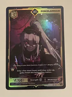 v card awakened worlds 1st edition Gamersupps PORCELAINMAID 10 - Image 1