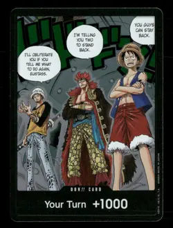 DON!! Card Trafalgar Law, Eustass Kid and Monkey.D.Luffy One Piece CCG - Image 1