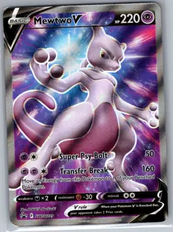 Mewtwo V SWSH229 SWSH: Sword & Shield Promo Cards - Pokemon Card - NM - Image 1