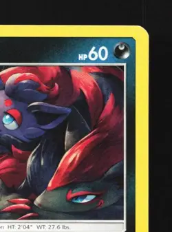 Zorua 52/73 NM Shining Legends English Pokemon Card TCG - Image 5