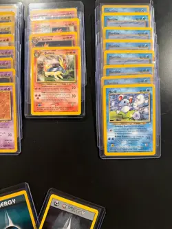 Lot of 100+ Vintage Pokemon Neo Genesis Unlimited Cards (LP, MP, HP Condition) - Image 5