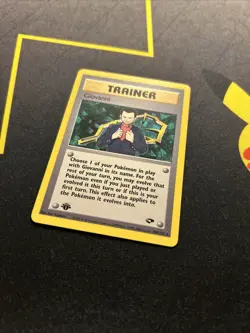 1ST EDITION Giovanni 104/132 NM/LP -Vintage Rare Pokemon Card- Gym Challenge (7q - Image 5