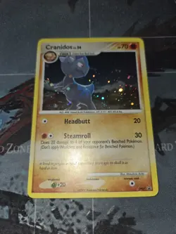 Cranidos DP07 Diamond and Pearl Holo Promo Pokemon Card LP - Image 1