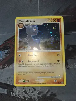 Cranidos DP07 Diamond and Pearl Holo Promo Pokemon Card LP - Image 2
