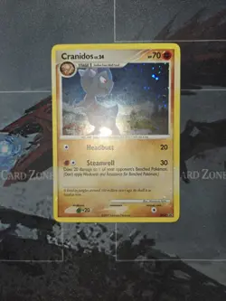 Cranidos DP07 Diamond and Pearl Holo Promo Pokemon Card LP - Image 3