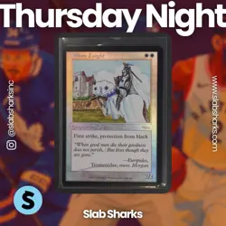 2002 MAGIC: THE GATHERING FRIDAY NIGHT MAGIC PROMOS WHITE KNIGHT - Image 1