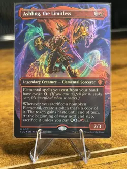 Ashling, the Limitless (Borderless) Commander: Lorwyn Eclipsed Foil - Image 1