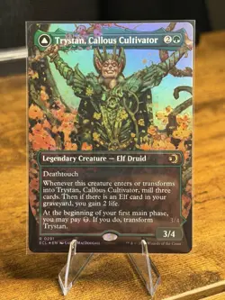 Trystan, Callous Cultivator (Borderless) Lorwyn Eclipsed Foil - Image 1