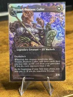Trystan, Callous Cultivator (Borderless) Lorwyn Eclipsed Foil - Image 2