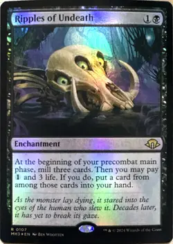 Ripples of Undeath Foil R Modern Horizons 3 107 NM - Image 1