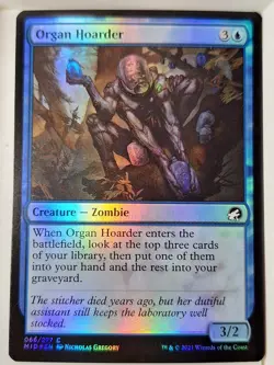 Organ Hoarder - FOIL - Innistrad: Midnight Hunt - Magic the Gathering MTG Nice! - Image 1