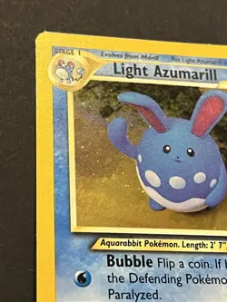 Light Azumarill 13/105 Neo Destiny Holo Rare Pokemon Card TCG - Image 3