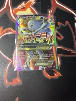 Pokemon TCG Mega-Mewtwo-EX Holo Full Art Ultra Rare Card Breakthrough 160/162 - Image 2