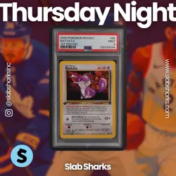 2000 POKEMON TEAM ROCKET FIRST EDITION #66/82 RATTATA PSA 9 - Image 1