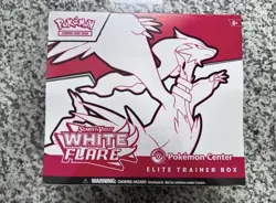 Scarlet & Violet White Flare Pokemon Center Elite Trainer Box ETB! - Image 1