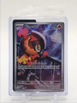 CHARCADET 2025 POKEMON PHANTASMAL FLAMES ETB BLACK STAR PROMO A #022 Q5930 - Image 1