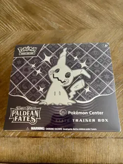 Pokemon Center, Paldean Fates ETB, New/Sealed - Image 1