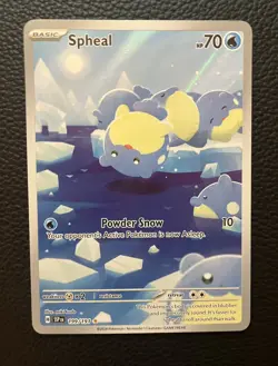 2024 Pokemon SV Surging Sparks SSP EN Spheal #199/191 - Image 1