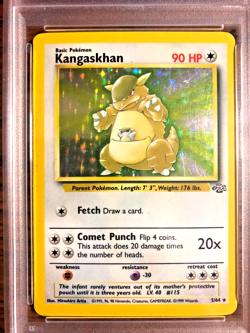 Kangaskhan Holo Rare #5 - PSA EX-MT 6 - 1999 WOTC Jungle Unlimited - Pokemon TCG - Image 2