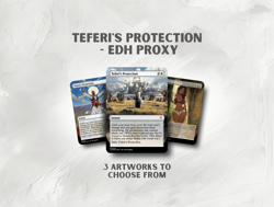 Teferi's Protection - Custom Magic: The Gathering Card - Image 1