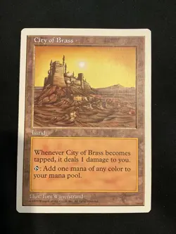 5th Edition MTG 1 City of Brass - Image 1