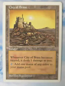 City of Brass - LP - Magic: The Gathering 5th Edition - Regular - Image 3