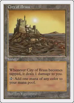 City of Brass MTG Core Set 5th Edition Regular - Image 1