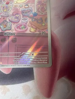 Pokemon TCG Milcery 152/142 S&V Stellar Crown Illustration Rare Holo NM - Image 2