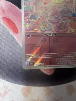 Pokemon TCG Milcery 152/142 S&V Stellar Crown Illustration Rare Holo NM - Image 3