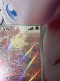 Pokemon TCG Milcery 152/142 S&V Stellar Crown Illustration Rare Holo NM - Image 5