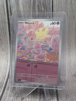 Milcery 152/142 Illustration Rare Stellar Crown Pokemon TCG NM - Image 1