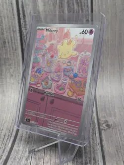 Milcery 152/142 Illustration Rare Stellar Crown Pokemon TCG NM - Image 2